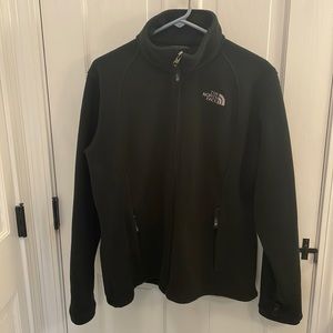 The North Face Ladies Black Fleece Jacket - Large